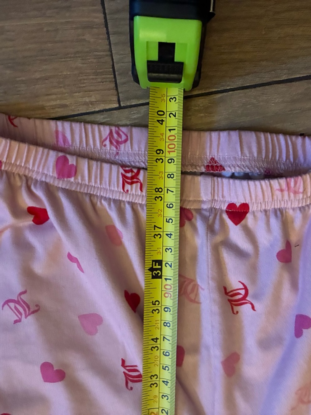 Juicy Couture Pink and Red Heart Sleep  2 piece Set - Picture 9 of 9